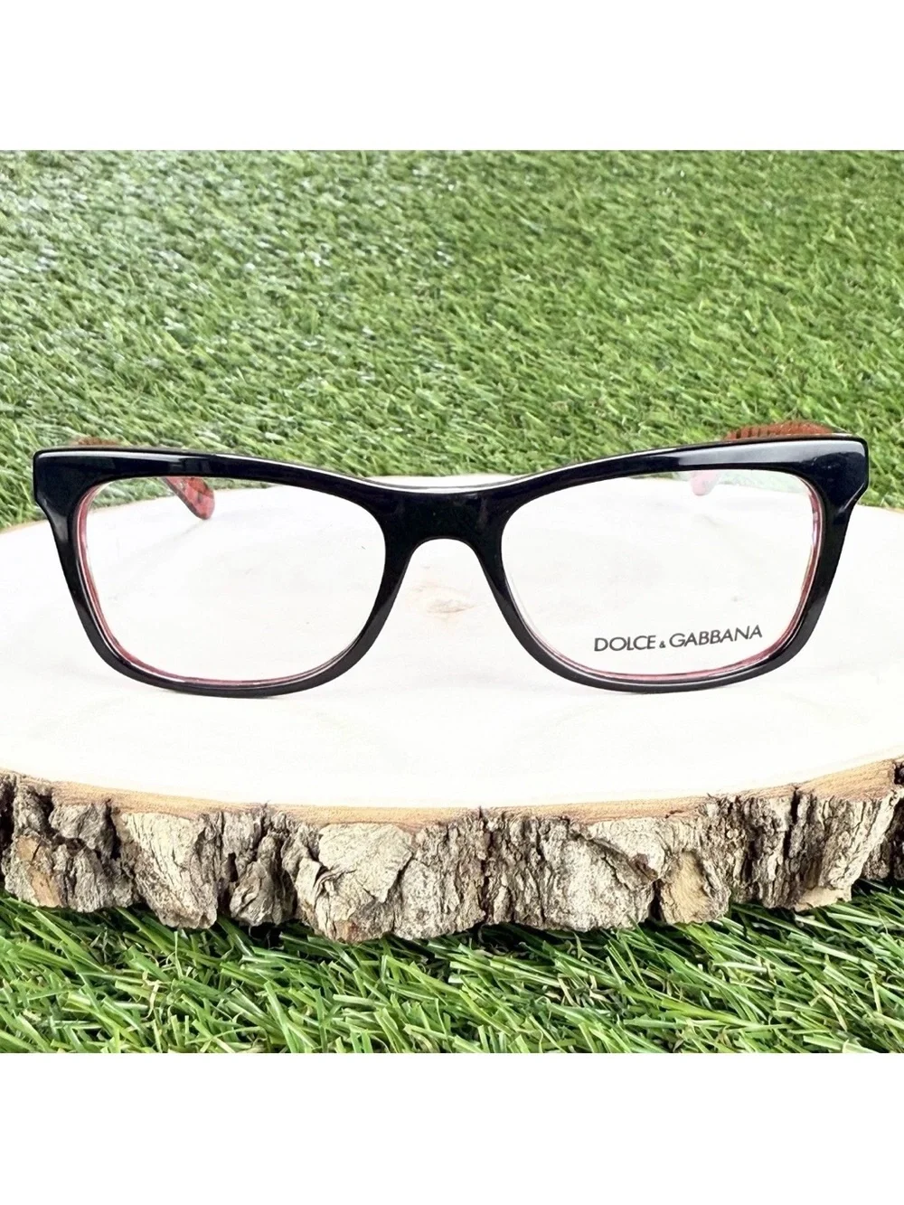 Dolce Gabbana Black Red Polka Dot Eyeglass Frames DG3199 2871 53-17-140